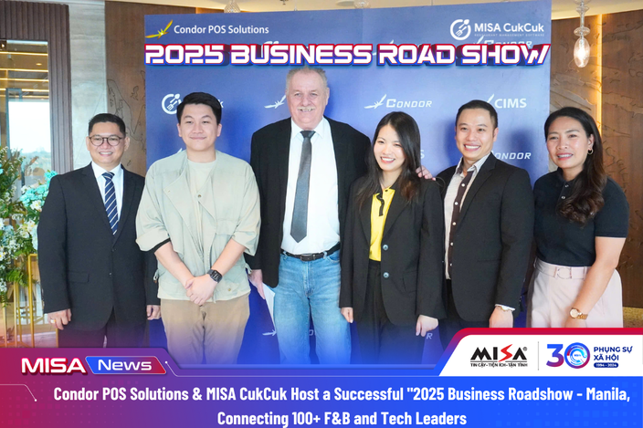 Condor POS Solutions & MISA CukCuk Host a Successful “2025 Business Roadshow – Manila,” Connecting 100+ F&B and Tech Leaders