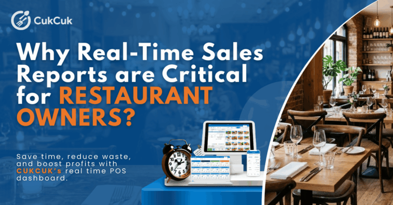 Why Real-Time Sales Reports Are Critical for Restaurant Owners